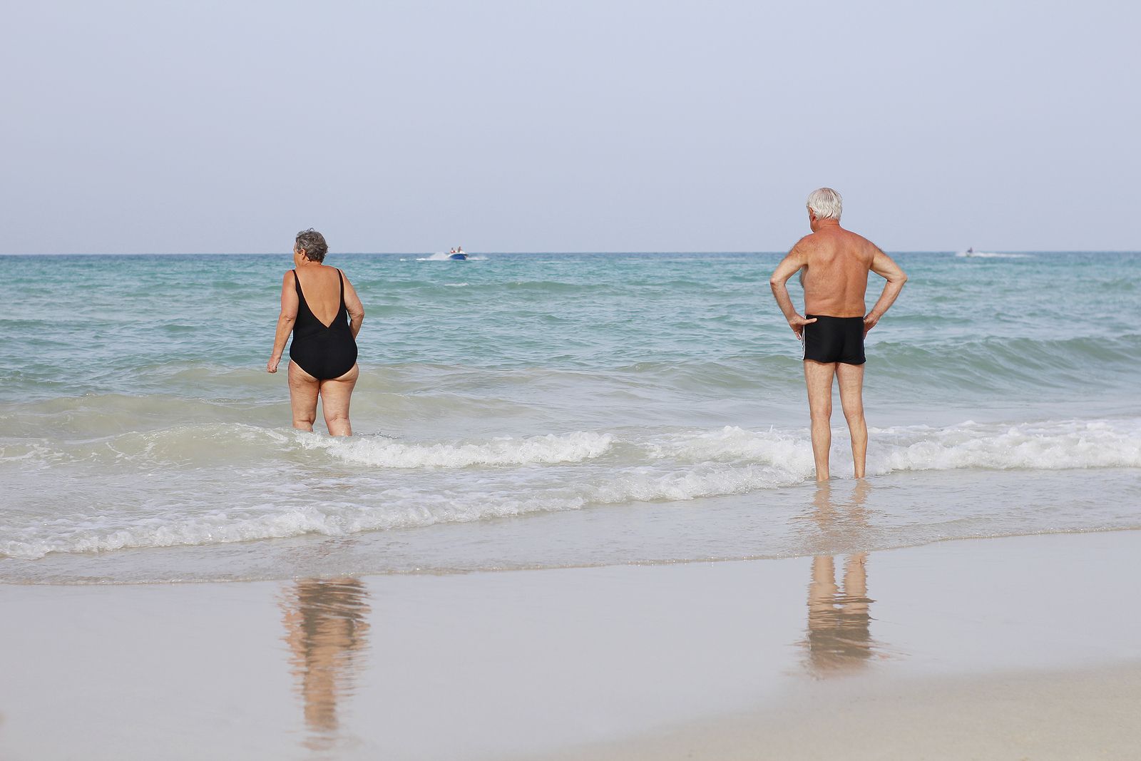 Bañarse en la playa, la mar de saludable