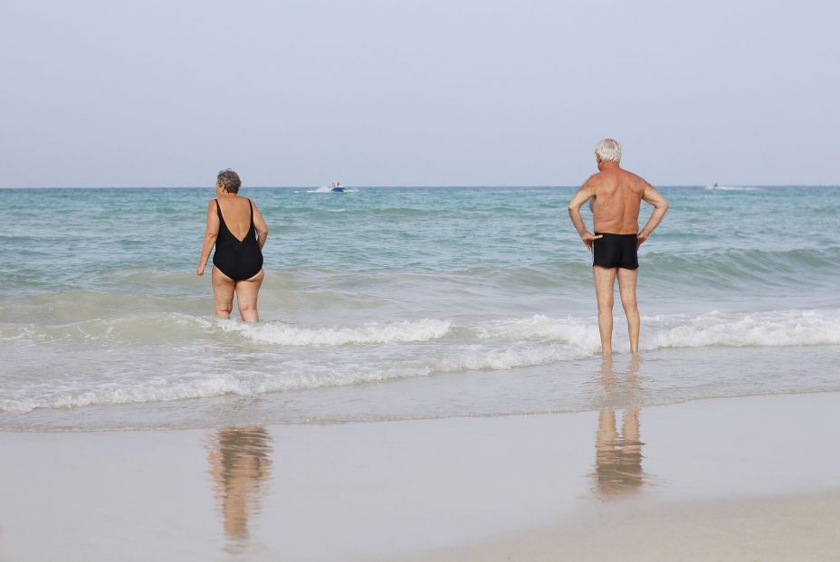 Bañarse en la playa, la mar de saludable