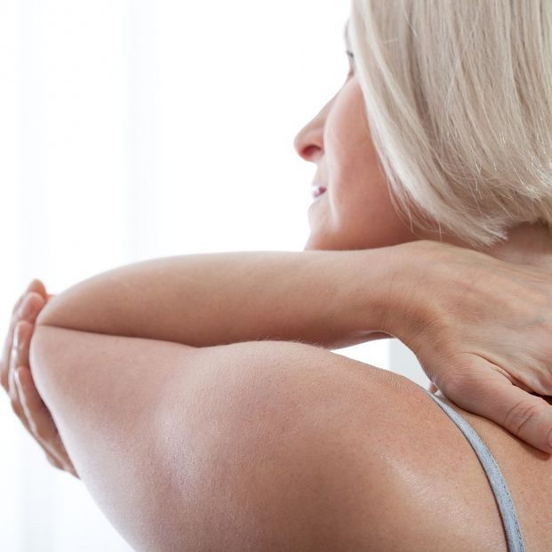 bigstock Woman With Pain In Arm Elbow  328558021
