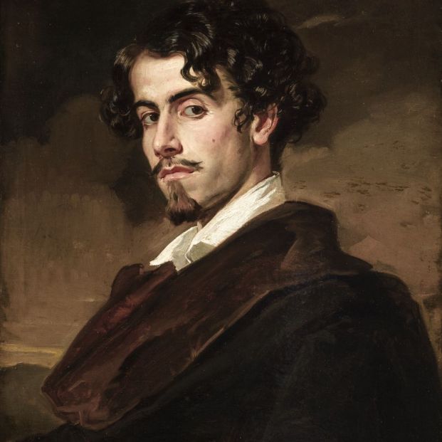 Retrato de Gustavo Adolfo Bécquer, po rsu hermano Valeriano (1862)