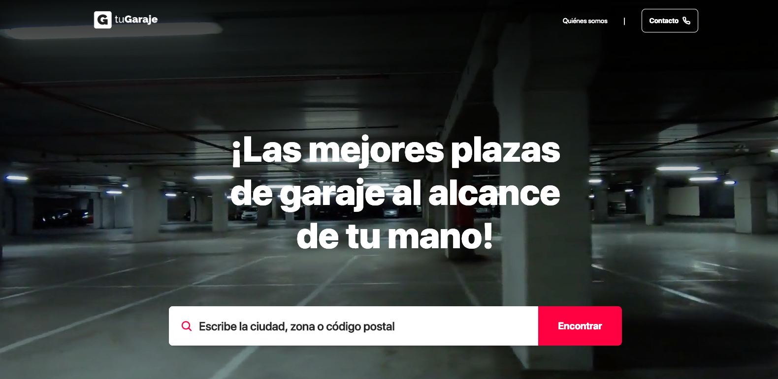 Nace TuGaraje.com, la primera web del sector con más de 7.000 plazas en toda España