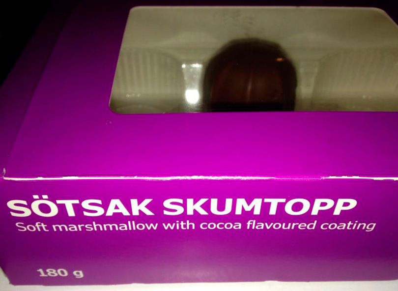 Pastel Sötsak Skumtopp retirado en las tiendas Ikea