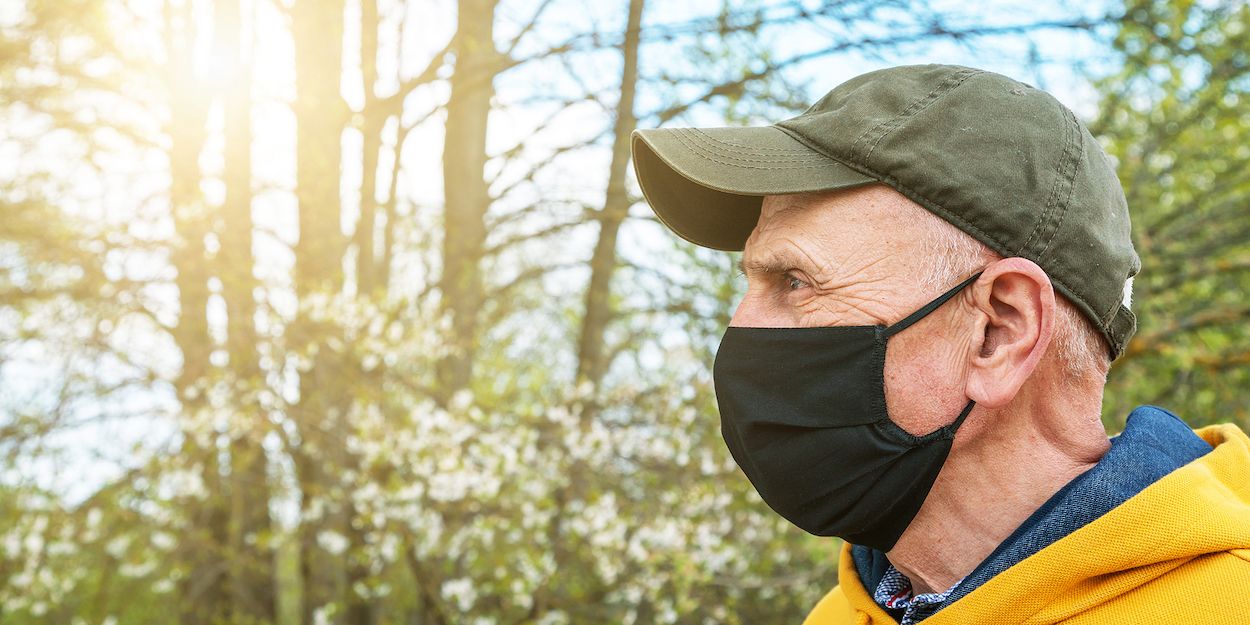 La mascarilla no protege de la radiación solar