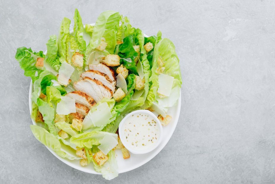 bigstock Traditional Caesar Salad With  366844294