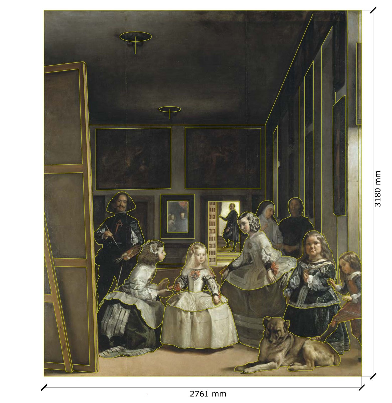 Velázquez pudo utilizar una cámara oscura para pintar 'Las Meninas'