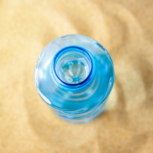 bigstock Open Blue Plastic Bottle With  364974589