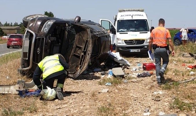 Accidente de tráfico. Foto: EuropaPress 