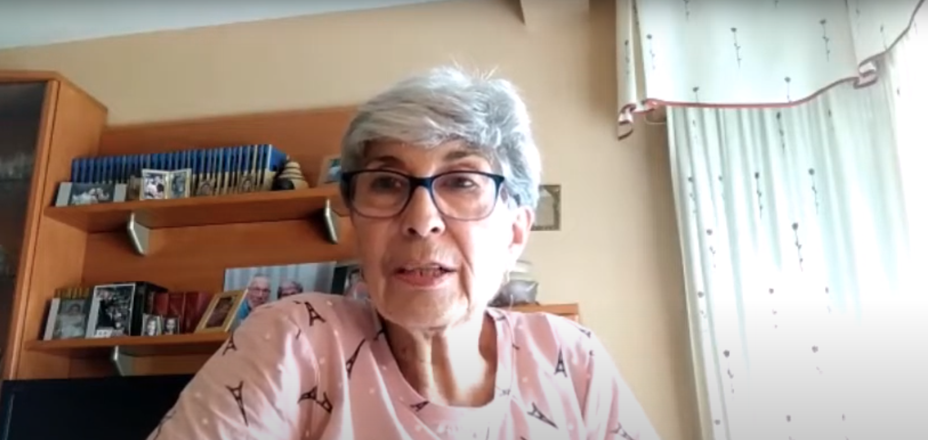 Pilar, de 71 años, una 'influencer' contra el párkinson