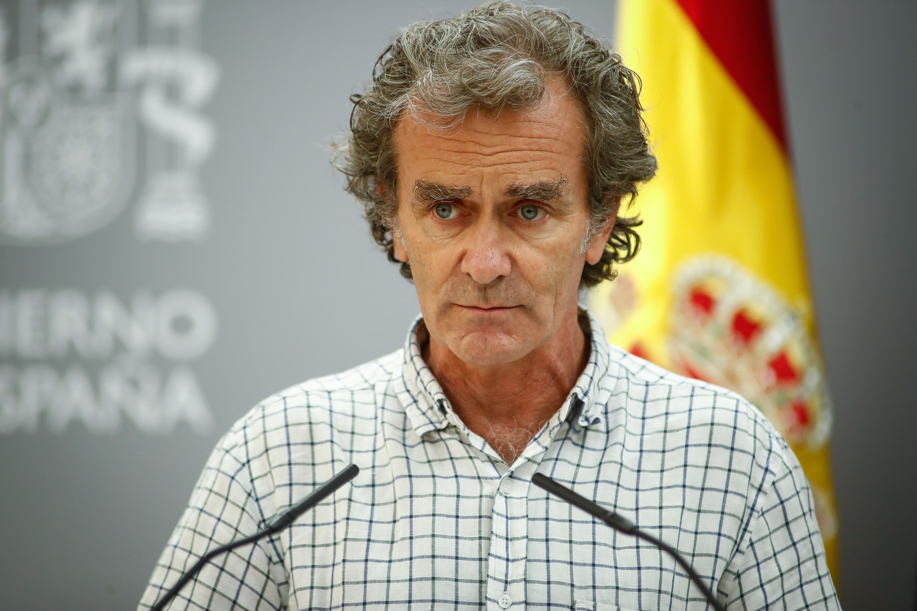 Fernando Simón defiende que España está en una "subida suave" de casos de coronavirus
