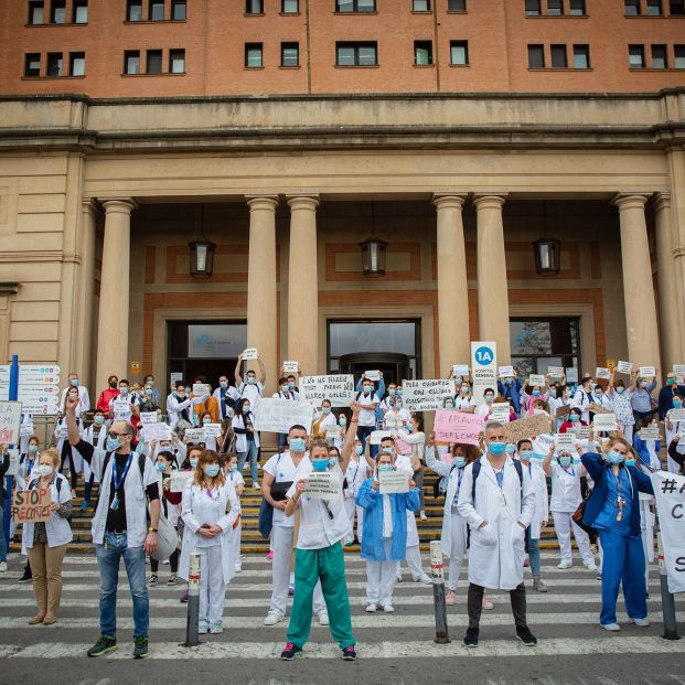 Enfermeras madrileñas denuncian su situación crítica