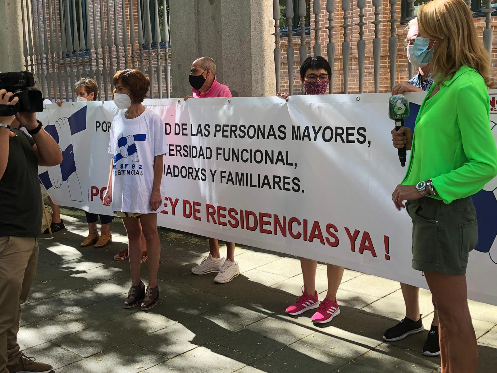 Manifestación en Madrid este miércoles 19 para exigir una ley de residencias