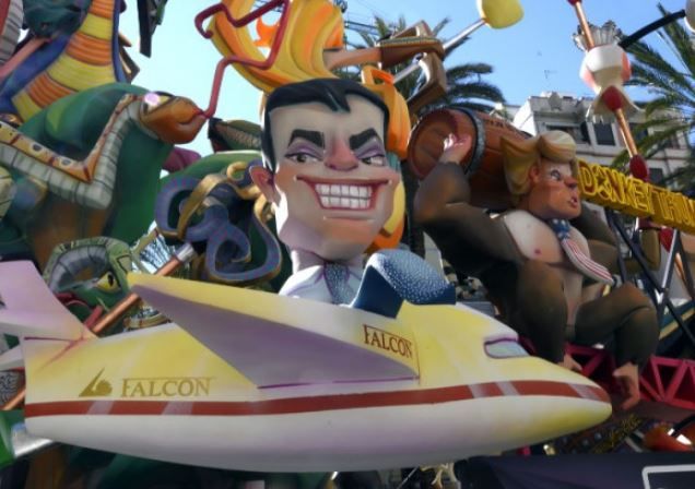 Falla del Falcon de Sánchez