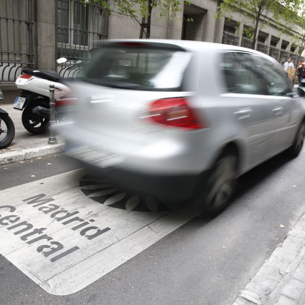 Coche por Madrid