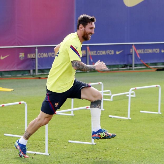 EuropaPress 3270823 leo messi realiza ejercicio entrenamiento