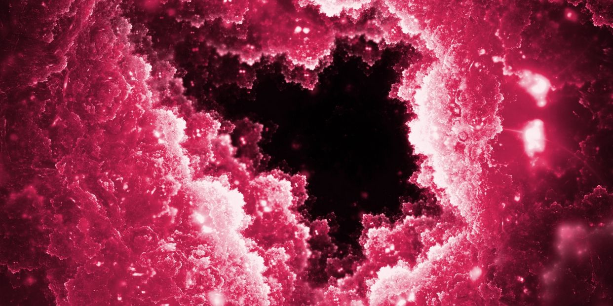 bigstock Abstract Vibrant Pink Fractal  340190563