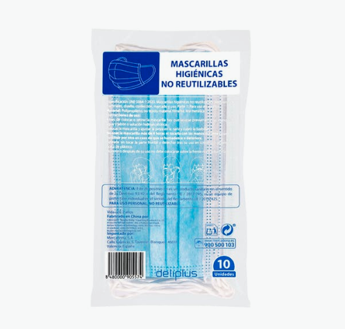 Mascarillas Mercadona