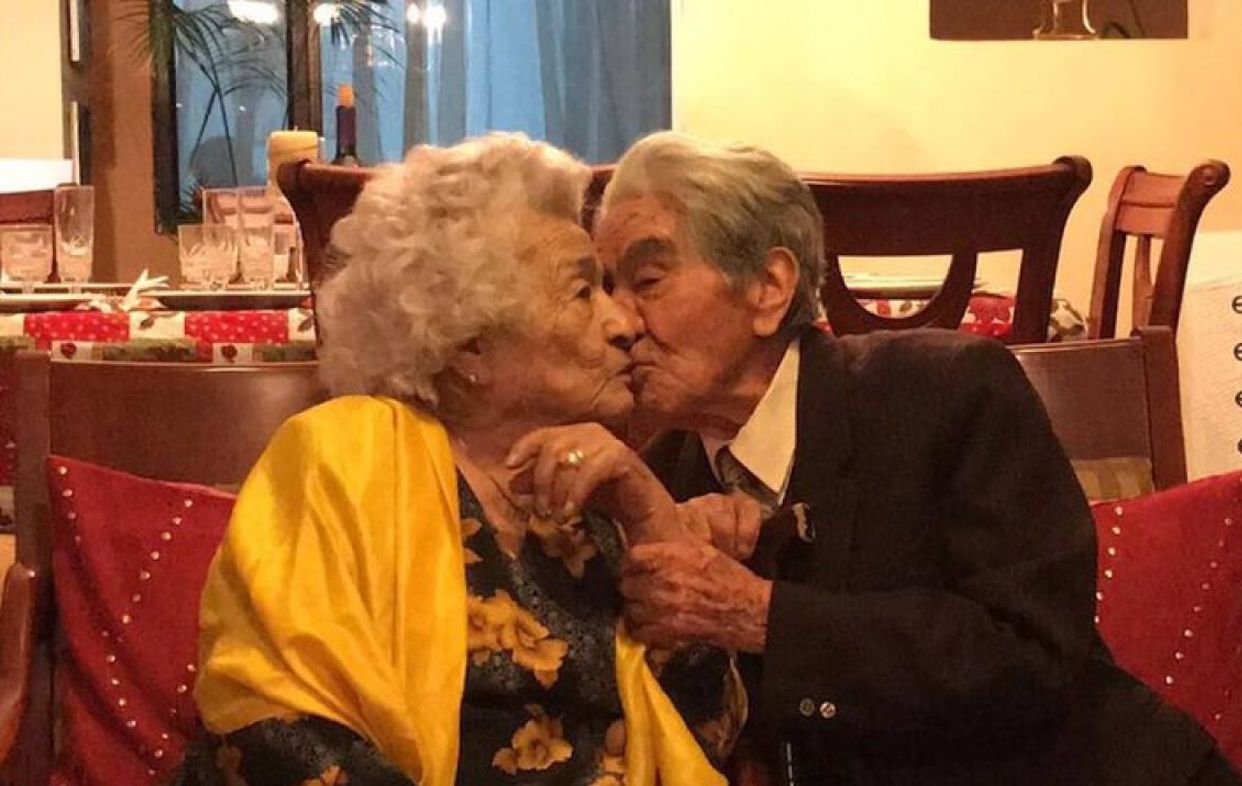 Suman 215 años entre los dos y llevan 79 casados: conoce al matrimonio más longevo del mundo