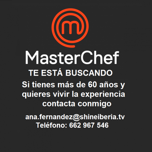 'MasterChef' busca personas de más de 60 años para un programa especial de mayores