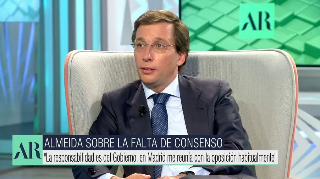Almeida en Telecinco Almeida en Telecinco