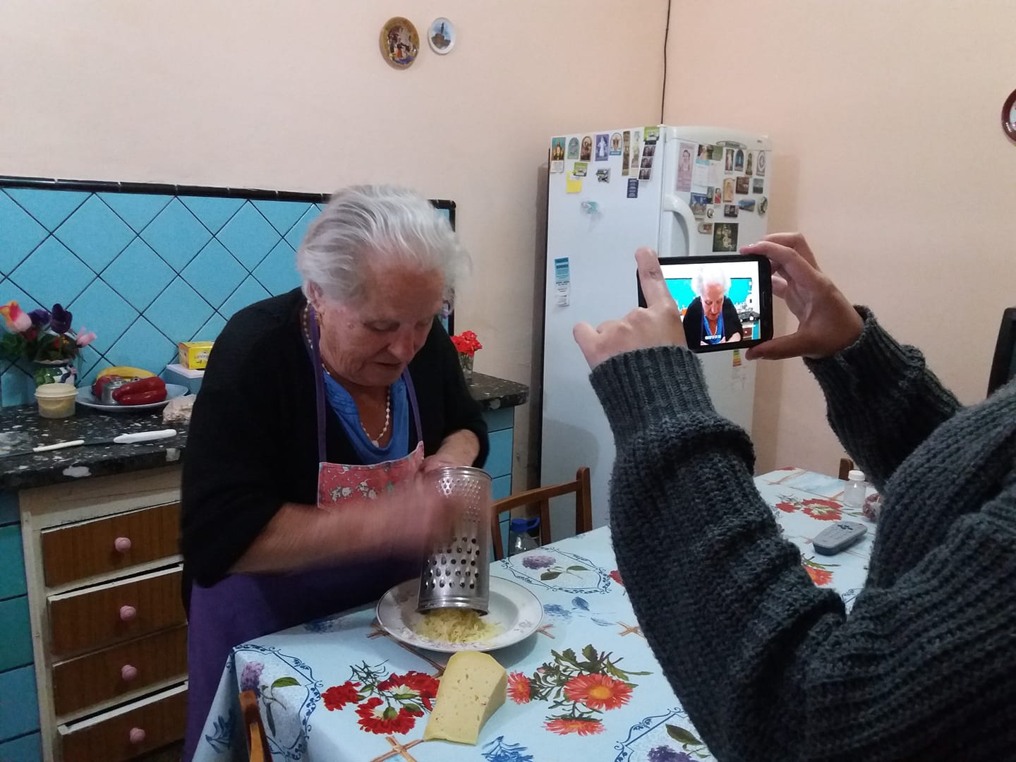 A los 88 años, "Nonna Violetta", arrasa en las redes con sus recetas de cocina tradicional italiana