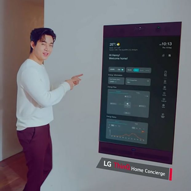 LG lanza un espejo desde el que poder controlar toda la casa