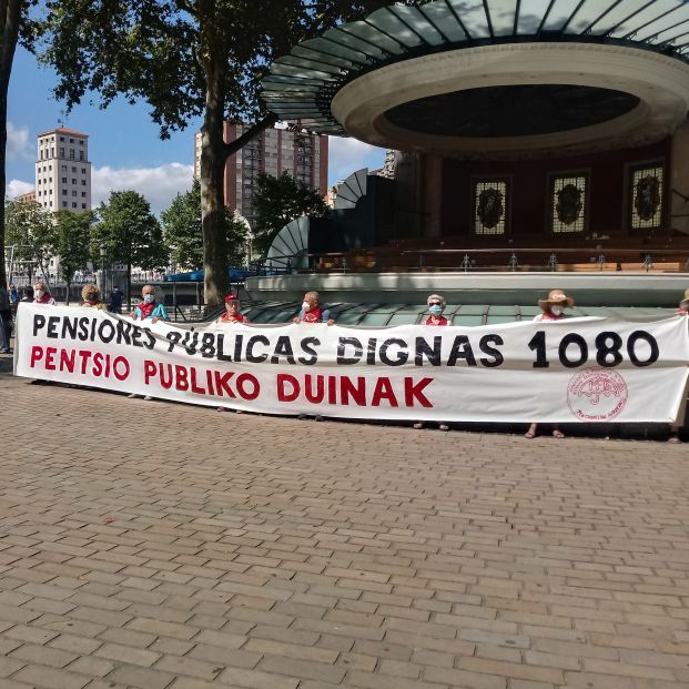 Pensionistas vascos convocan nuevas manifestaciones para el 19 de septiembre y el 5 de octubre