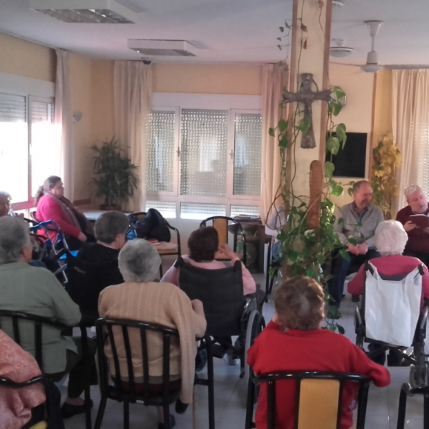 Biblioterapia en una residencia de Soto del Real