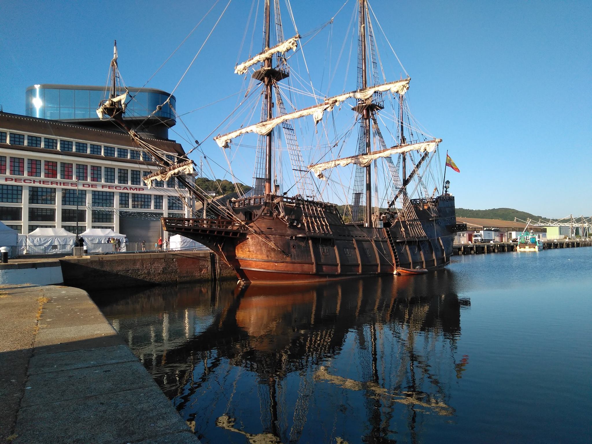 El Galeón Andalucía, un museo flotante de la historia marítima española