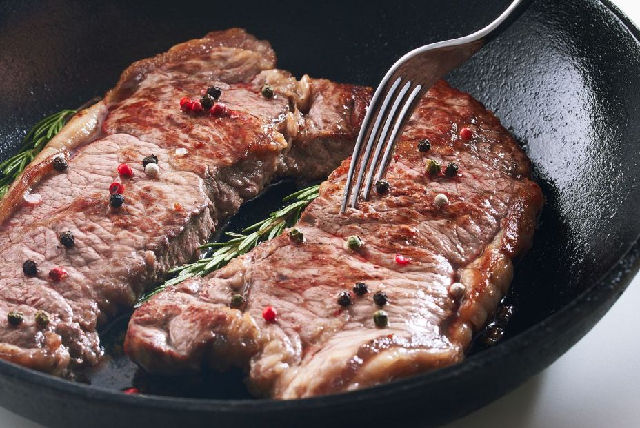 bigstock Raw Fresh Meat Steak Striploin 368258668