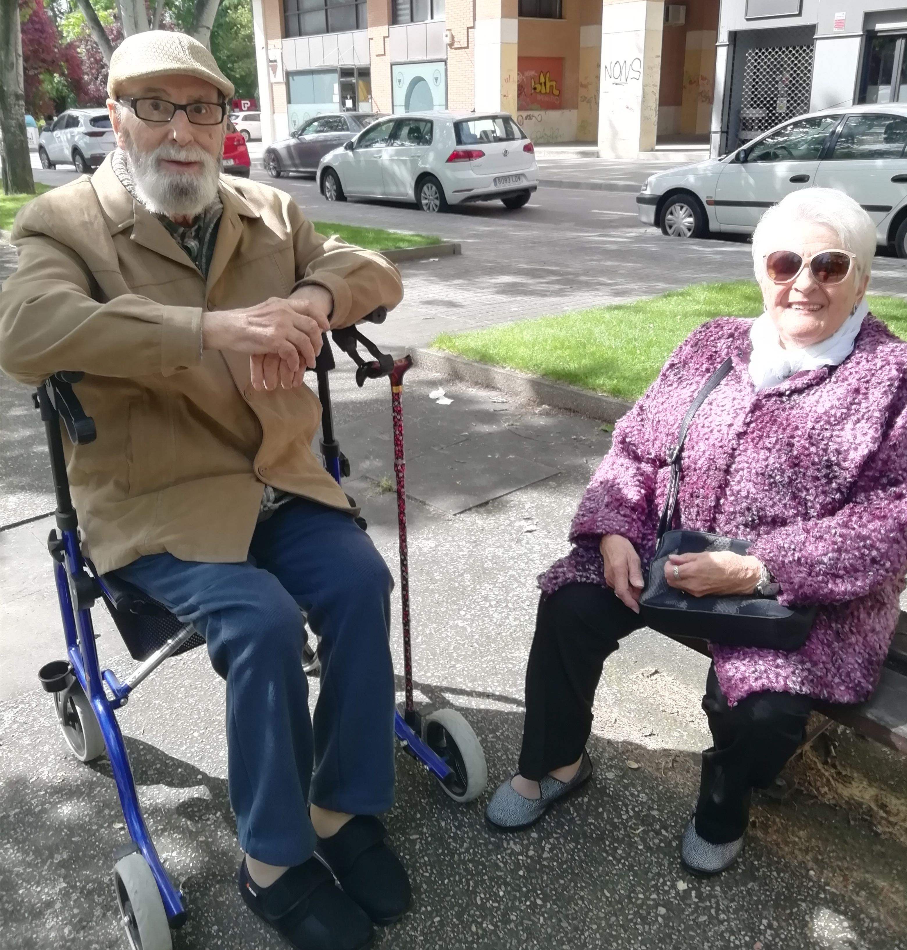 Paco y Merche, los suegros de Begoña. Foto: Begoña Pérez Garasa