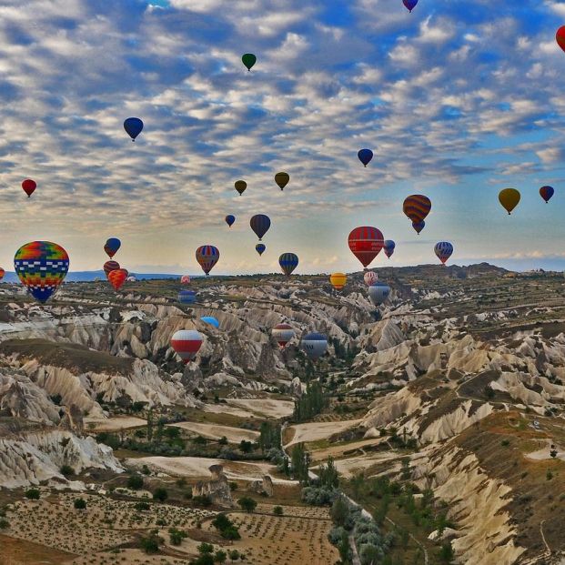 Vuelo en globo por Capadocia (Creative commons)