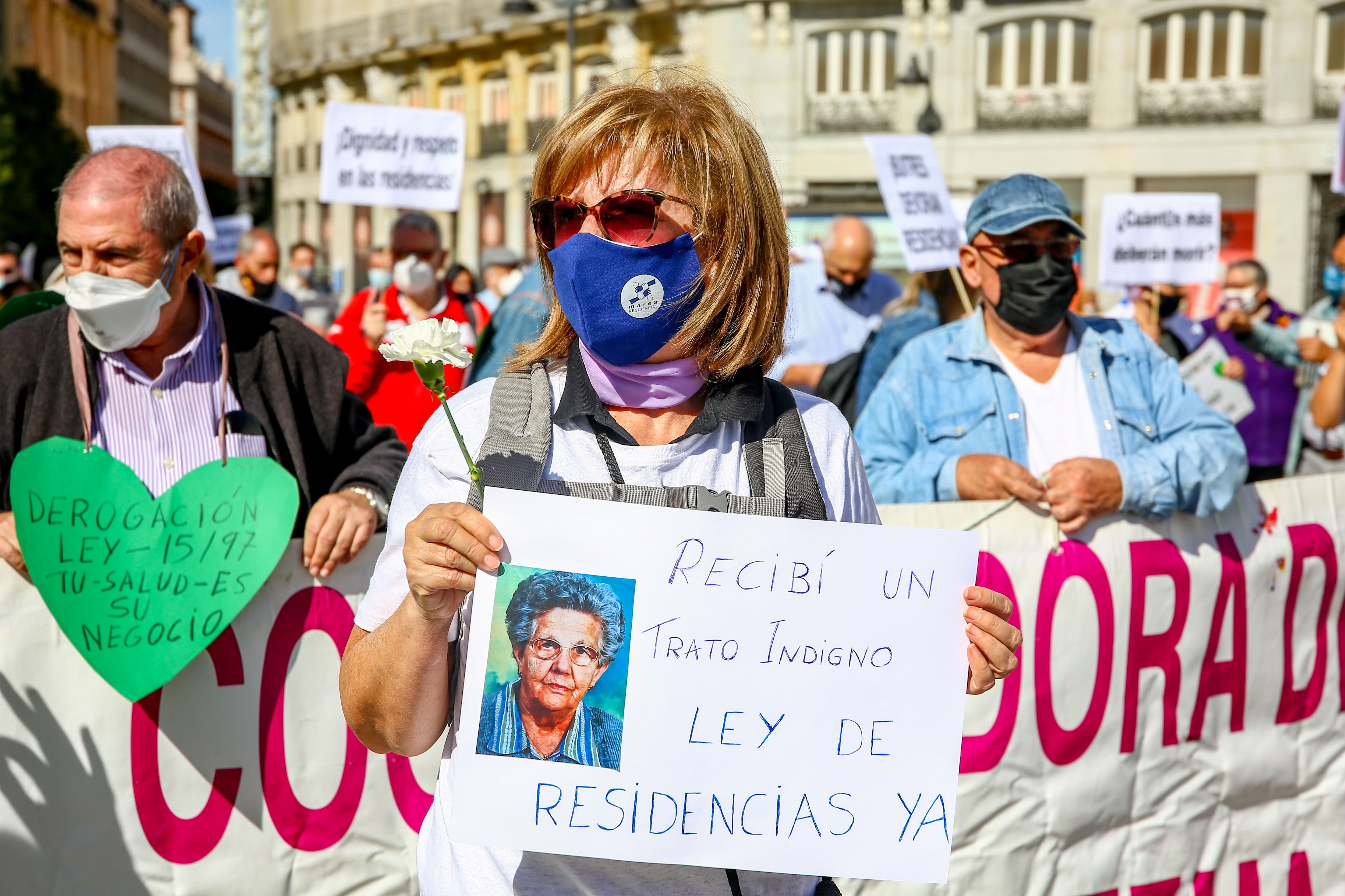 51 usuarios de residencias han muerto por Covid este verano en Madrid, 33 de ellos en septiembre