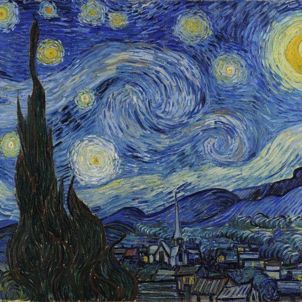 'La noche estrellada', de Van Gogh (1889) (Creative commons)