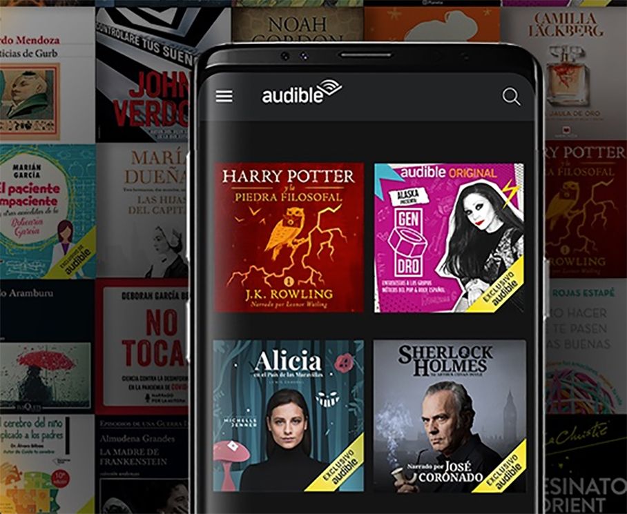 Audible de Amazon desembarca en España con un catálogo de más de 90.000 audiolibros y podcast