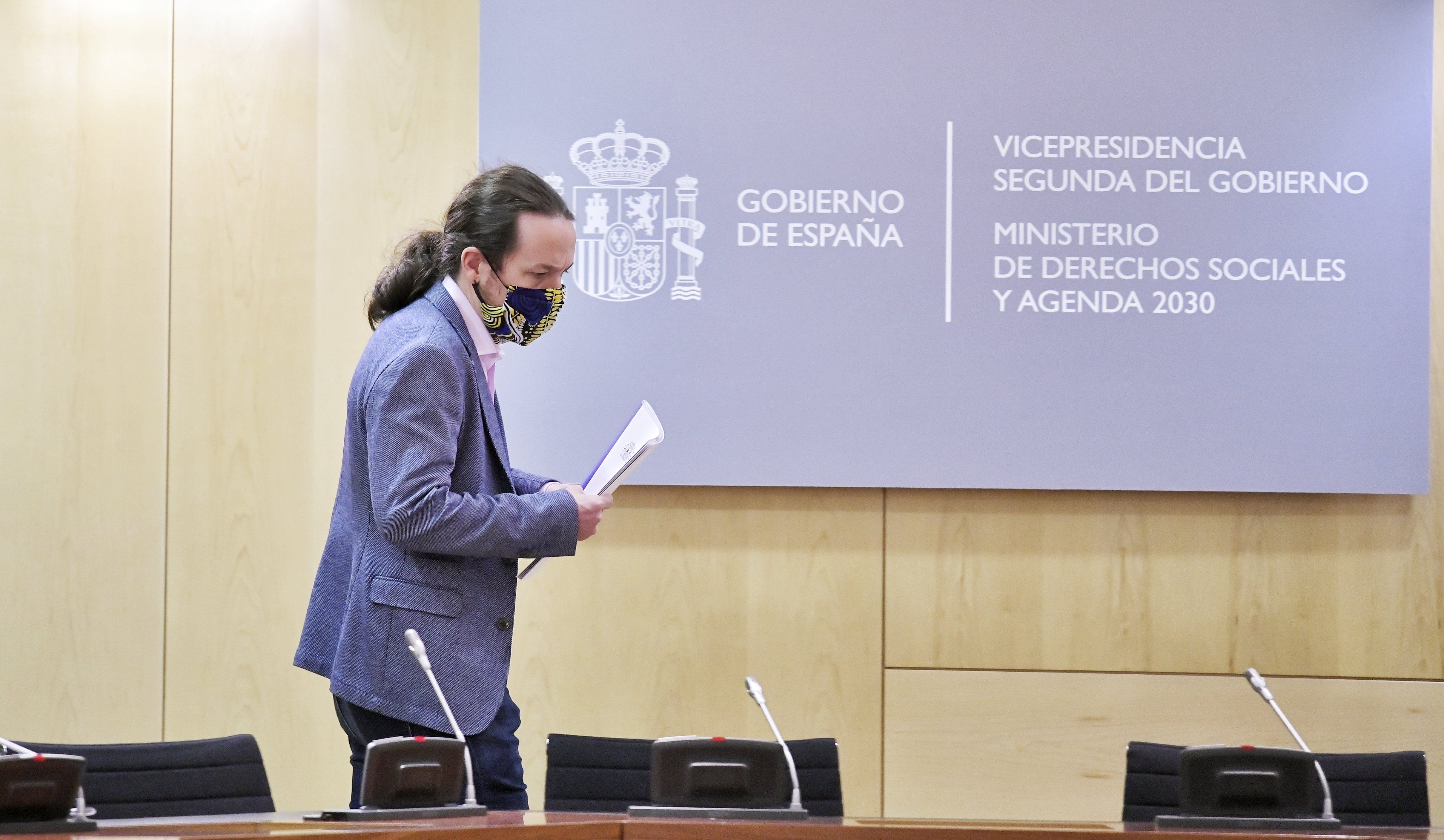 Pablo Iglesias presenta el Plan de Choque en Dependencia: estas son sus principales medidas