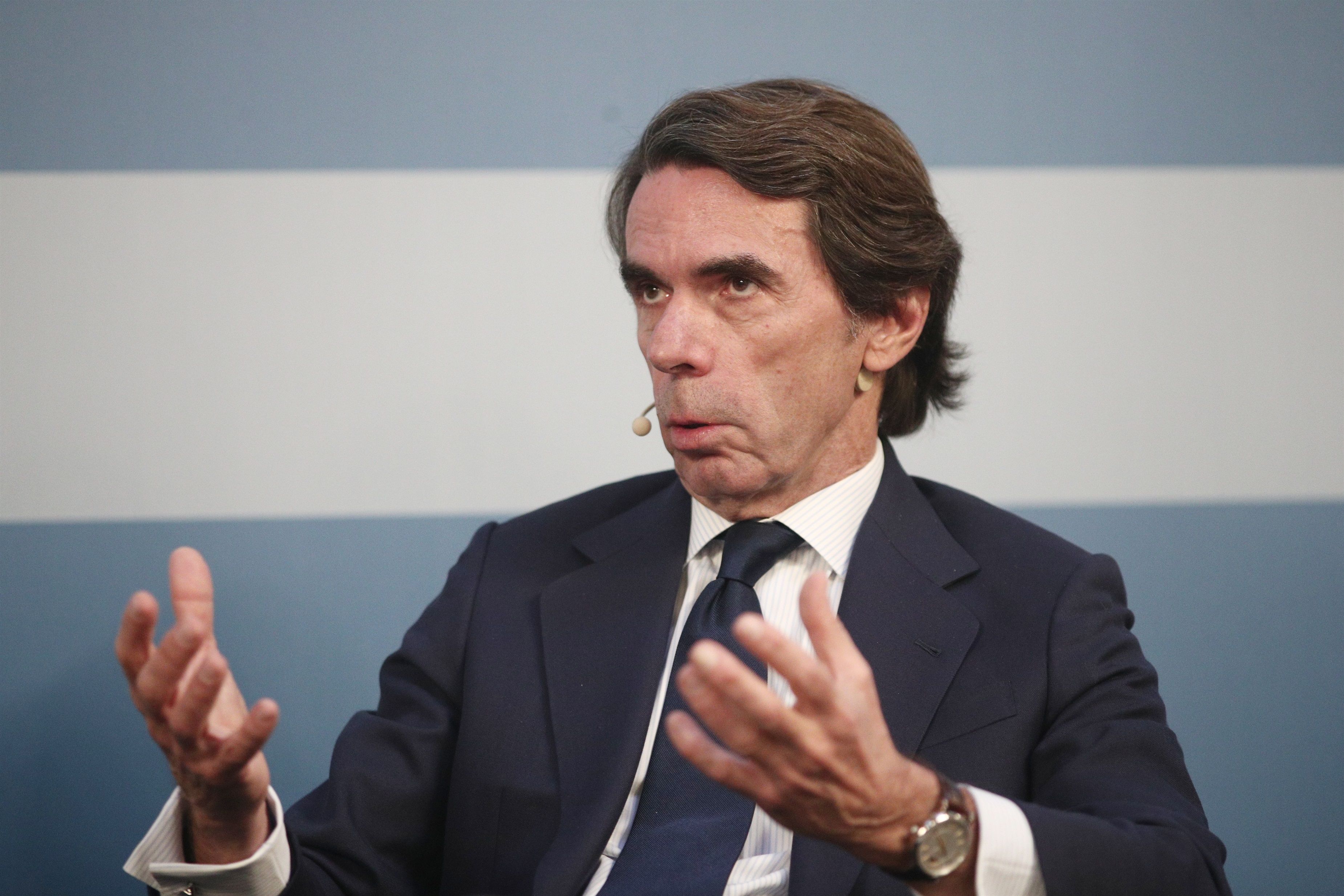 José María Aznar: "España se mueve hacia un populismo autoritario"