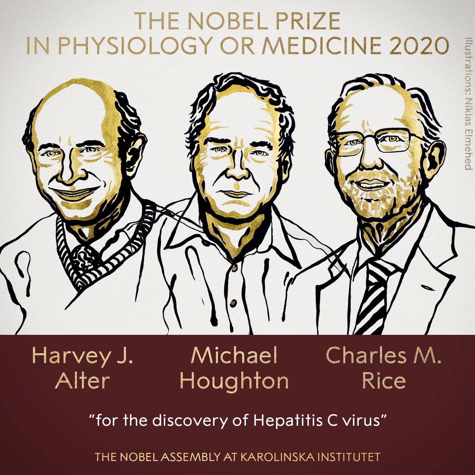 Premio Nobel de Medicina para los descubridores del virus de la hepatitis C
