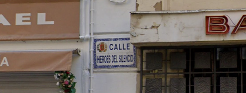 calle heroes del silencio