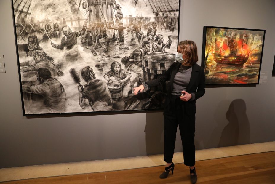 El 'Trafalgar' de Galdós llega al Museo de Historia de Madrid a través de 40 pinturas