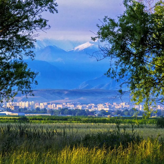 Bishkek, capital de Kirsguistán (BigStock)