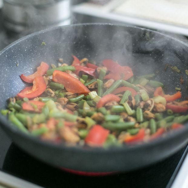 bigstock Mixing Vegetables In Wok Close 367478152