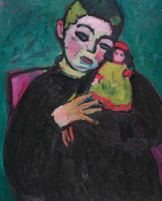 Alexej von Jawlensky  Niño con muñeca, 1910