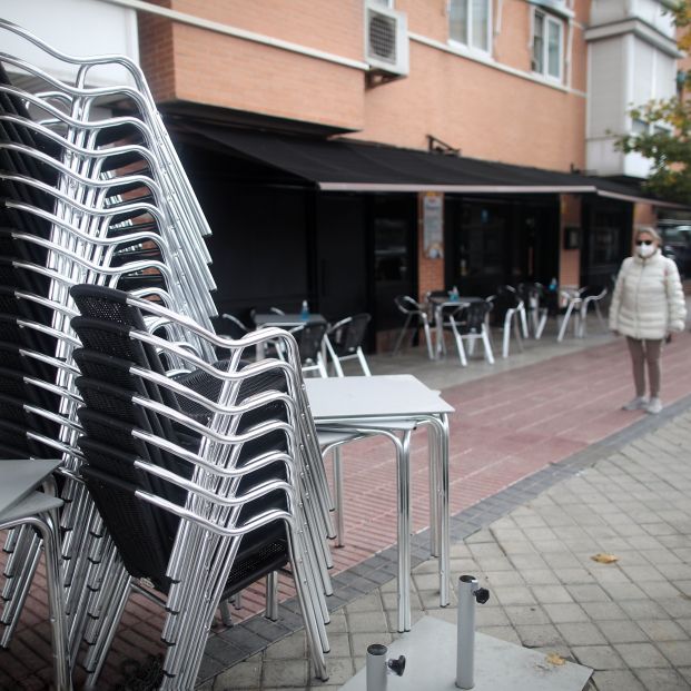 EuropaPress 3392016 terrazas recogidas bar ubicado barrio tablas distrito hortaleza dia antes