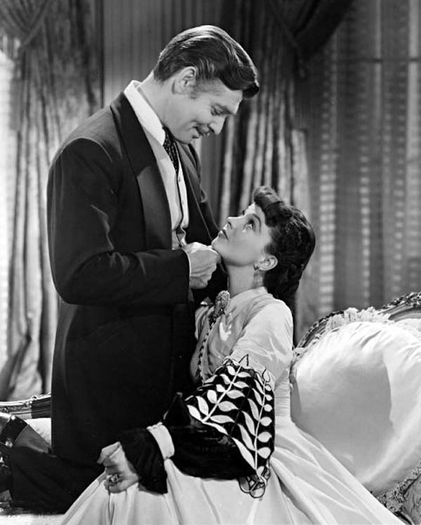 Clark Gable and Vivien Leigh   Wind