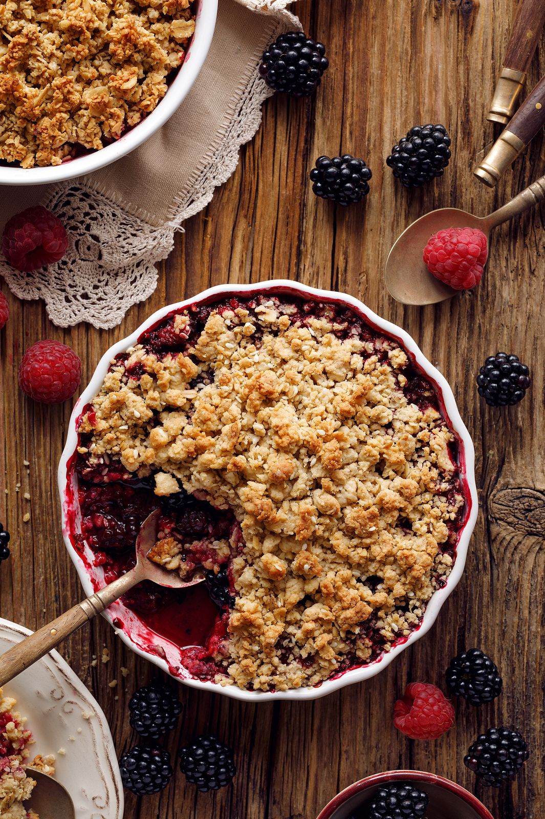 Receta del crumble: trucos