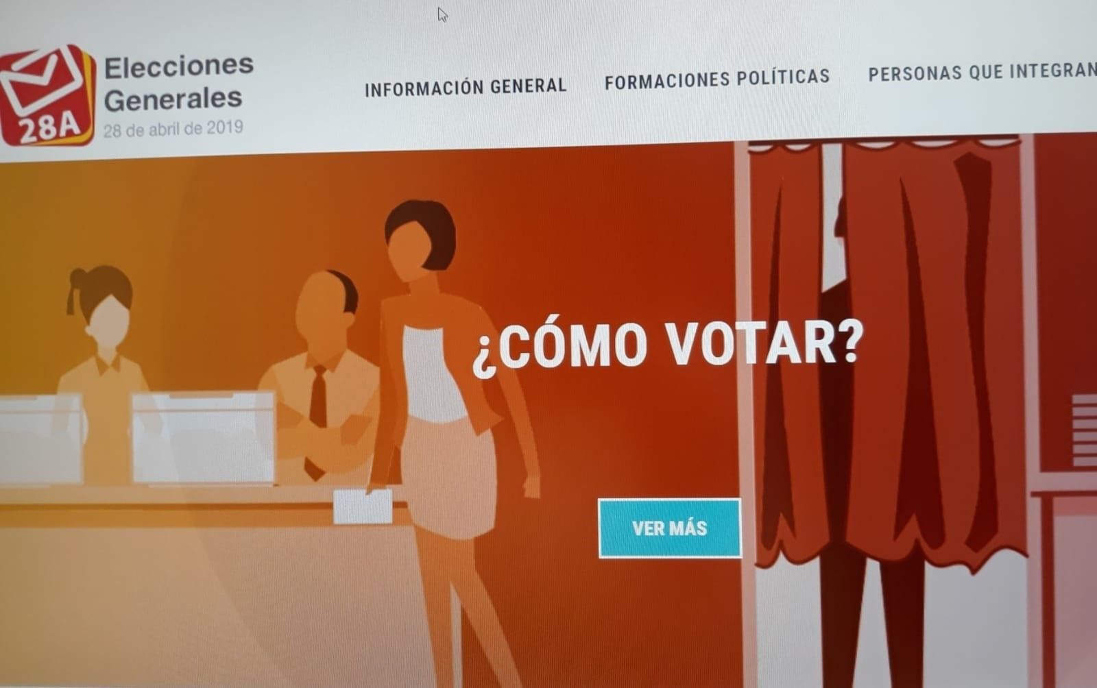 Interior pone en marcha su web informativa del 28A