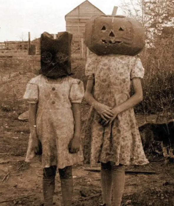 Halloween: disfraces antiguos