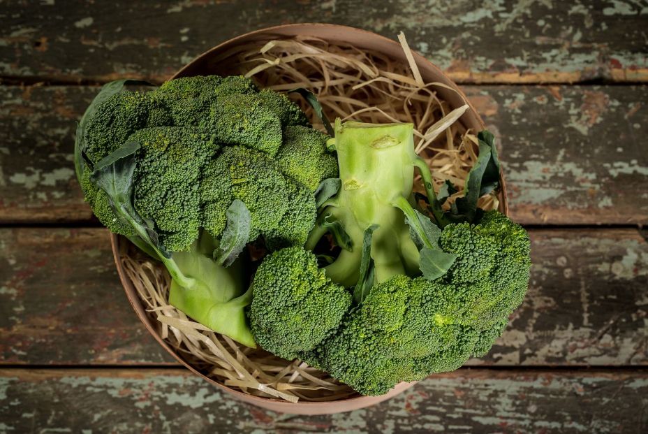 bigstock Broccoli Cabbage In A Wicker B 325902181