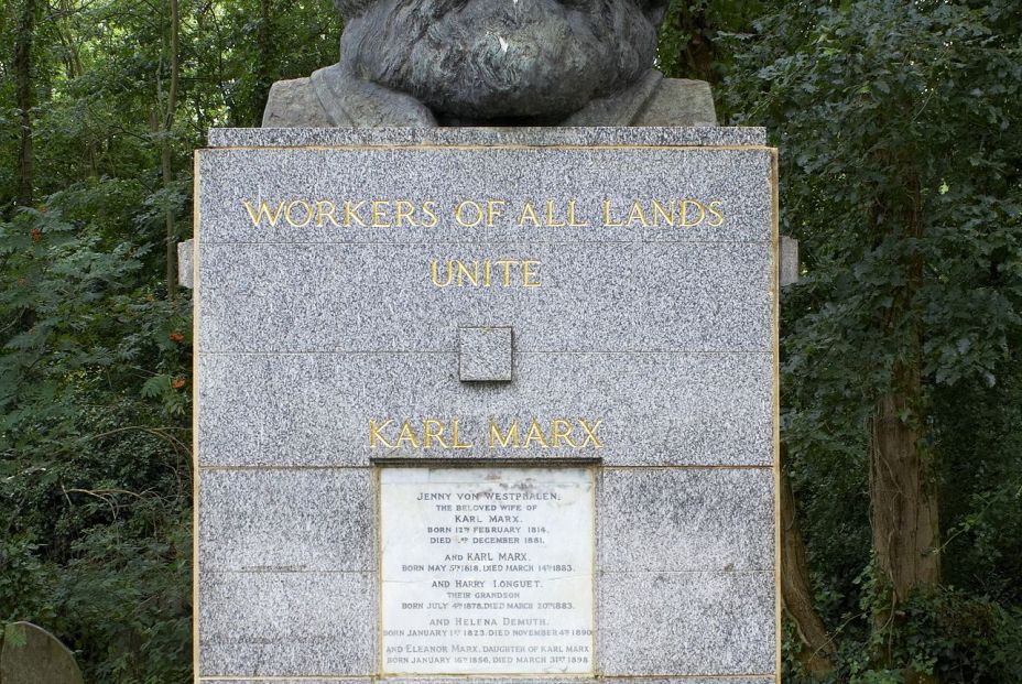 bigstock Karl Marx grave in Highgate ce 26562503