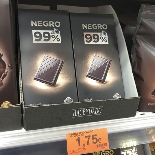 negro chocolate mercadona